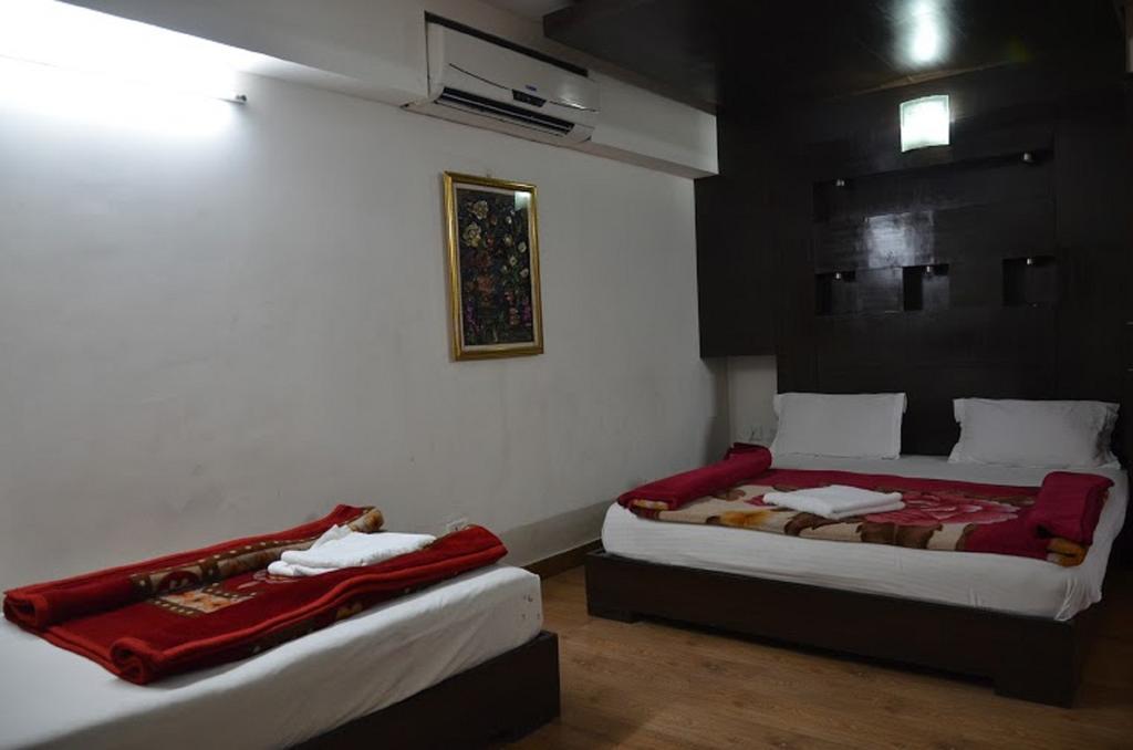Hotel Durga International Nové Dillí Pokoj fotografie